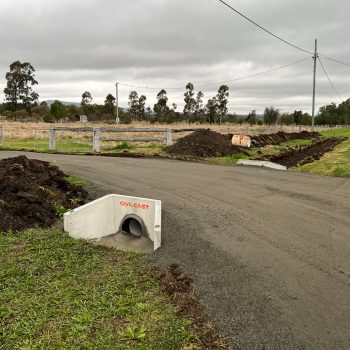 Driveway over Stormwater pipe